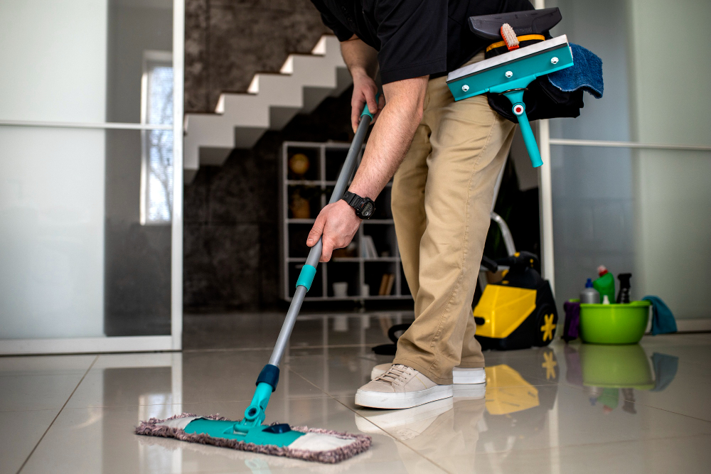 Skilled local professional providing a home service